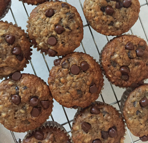 Banana Chocolate Chip Muffins photo