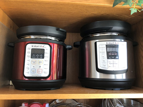 Photo of two Instant Pots