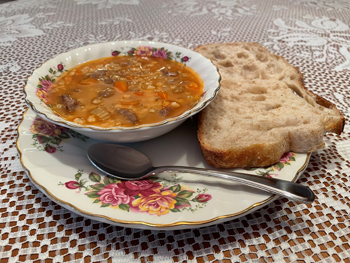 Photo of Beef Barley Soup