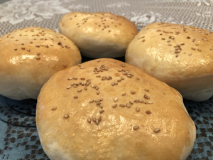 photo of hamburger buns